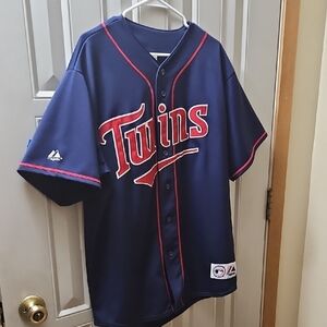 Minnesota Twins Joe Mauer XL Majestic Stiched Jersey